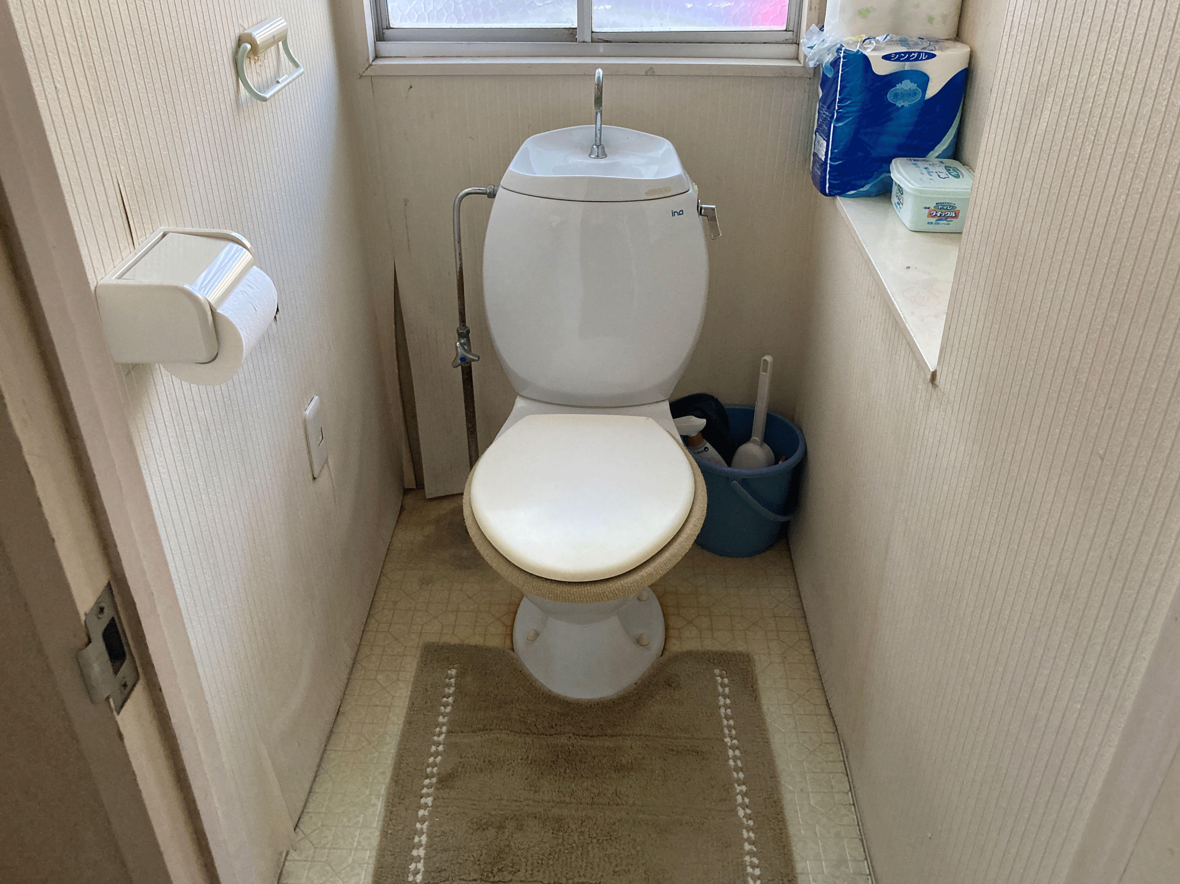 リビングリフォーム施工前　トイレ（分離型）｜滋賀でリフォームするなら匠工房