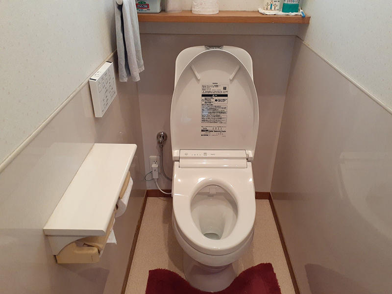 湖南市トイレリフォーム施工事例