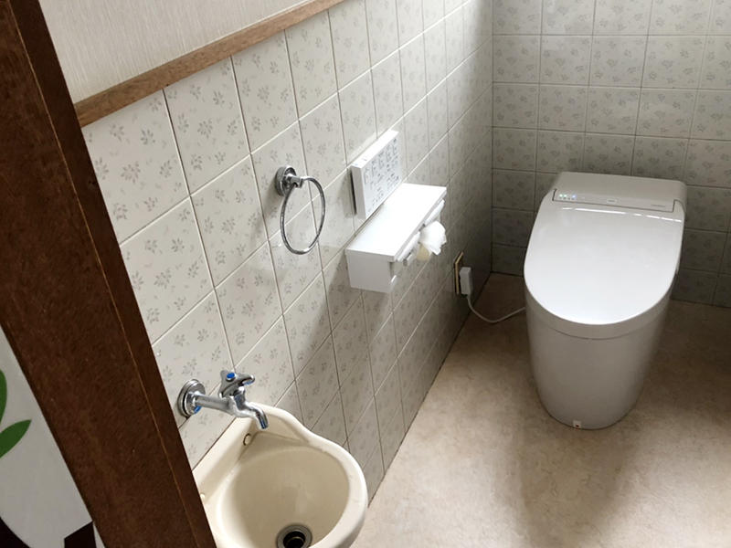 トイレリフォーム完成　トイレ　TOTO　ネオレストDH2｜滋賀でリフォームするなら匠工房