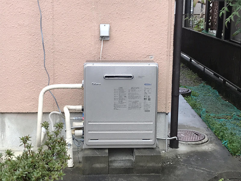 湖南市給湯器リフォーム施工事例