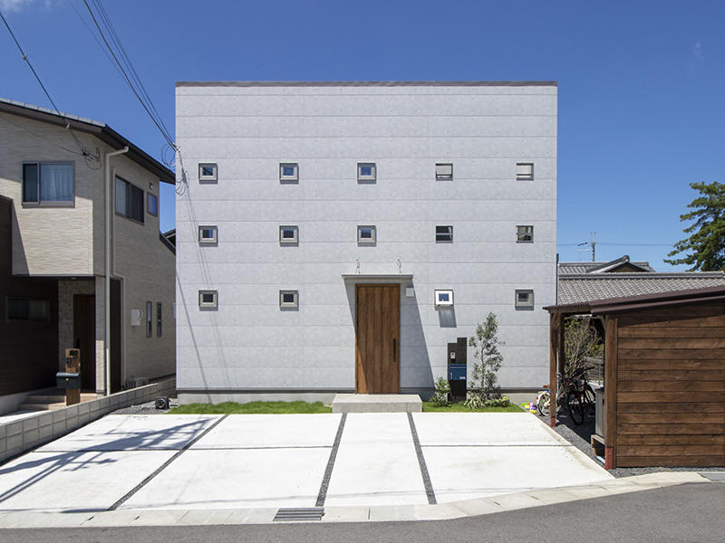 新築ゼロキューブ完成　外観｜滋賀で家を建てるなら匠工房