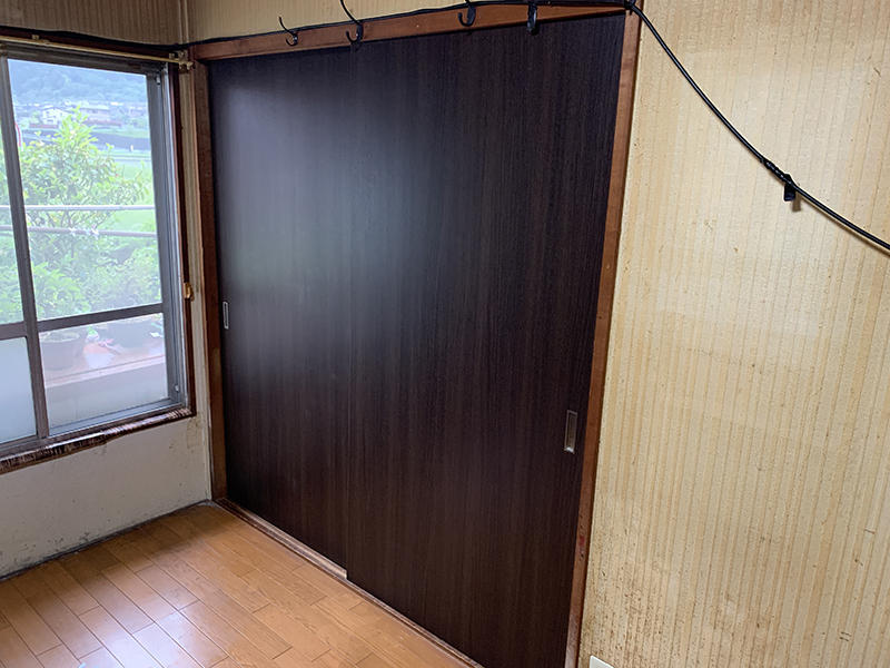 収納リフォーム完成　建具｜滋賀でリフォームするなら匠工房