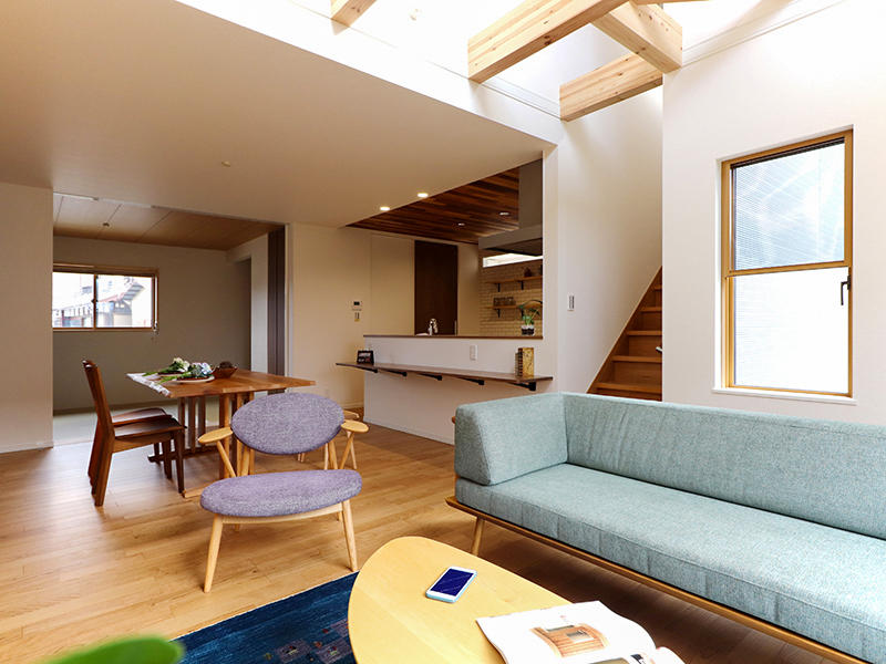 新築フォーセンス完成　LDK｜滋賀で家を建てるなら匠工房