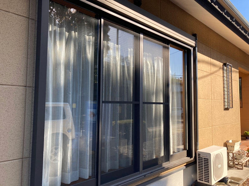 甲賀市窓ガラスリフォーム施工事例