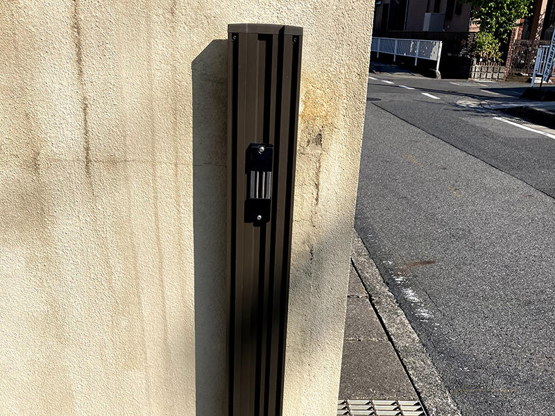 ガレージリフォーム完成　柱｜滋賀でリフォームするなら匠工房