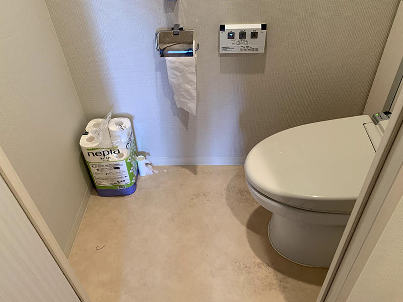 マンションリフォーム施工前　トイレ内装｜滋賀でリフォームするなら匠工房