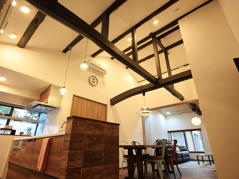 甲賀市古民家リフォーム施工事例