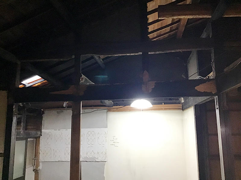 解体が終わりました