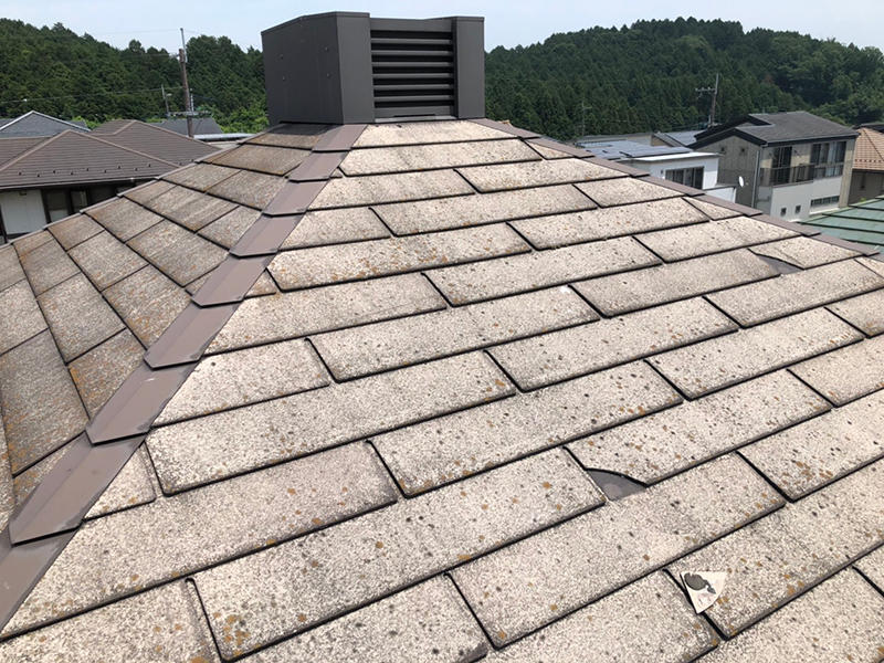 屋根リフォーム施工前　屋根｜滋賀でリフォームするなら匠工房