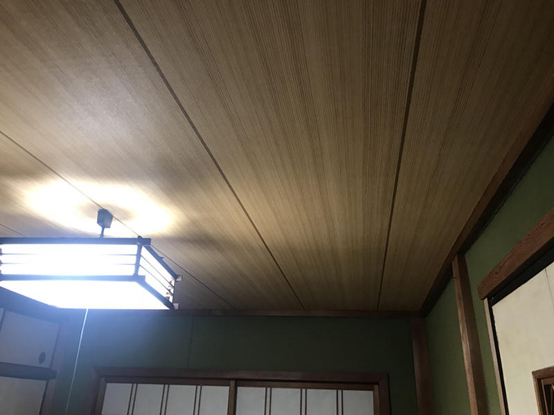 雨漏れリフォーム完成　室内天井｜滋賀でリフォームするなら匠工房