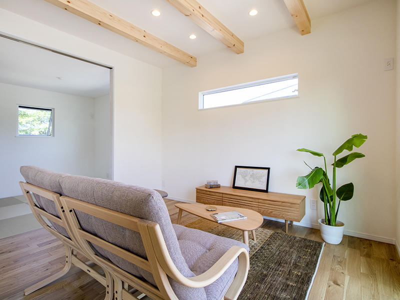 新築注文住宅完成　リビング｜滋賀で家を建てるなら匠工房