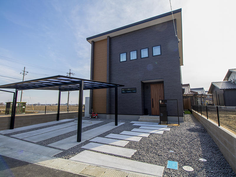 注文住宅新築完成　外観｜滋賀で家を建てるなら匠工房