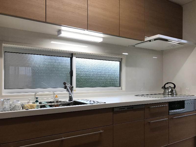 キッチンリフォーム完成　システムキッチン　リクシル　アレスタ｜滋賀でリフォームするなら匠工房