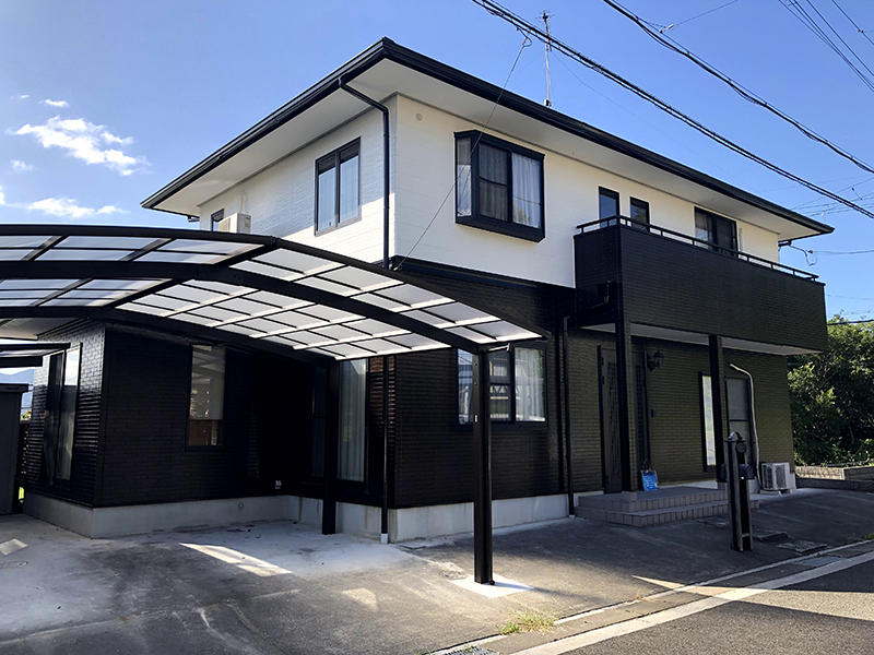 甲賀市外壁・屋根塗装リフォーム施工事例
