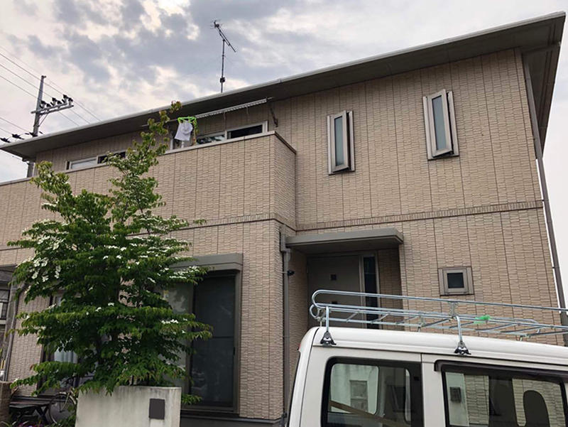 外壁塗装リフォーム施工前 外壁塗装前|滋賀でリフォームするなら匠工房