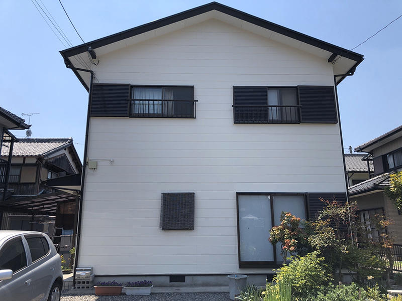 甲賀市屋根・外壁塗装リフォーム施工事例