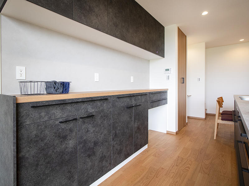 注文住宅新築完成　カップボード｜滋賀で家を建てるなら匠工房