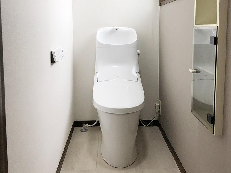 トイレリフォーム完成　トイレ内装｜滋賀でリフォームするなら匠工房