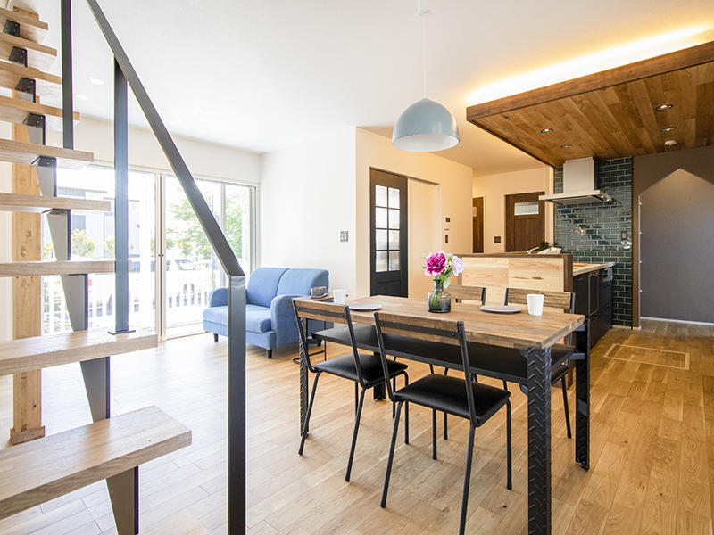 新築注文住宅完成　LDK｜滋賀で家を建てるなら匠工房