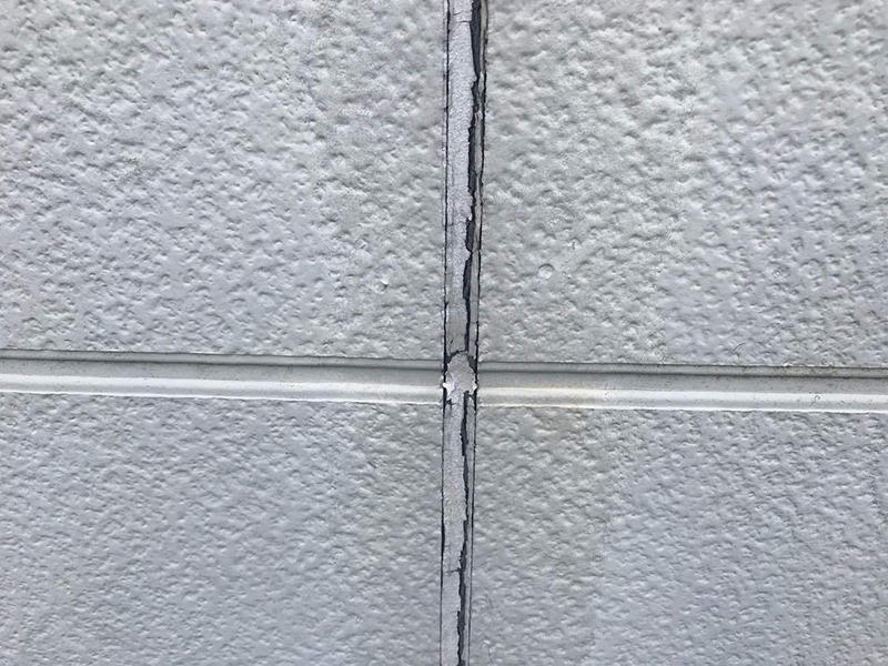 外壁塗装リフォーム施工前　コーキング｜滋賀でリフォームするなら匠工房