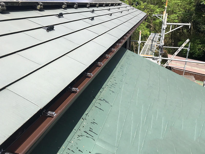 高島市雨樋リフォーム施工事例