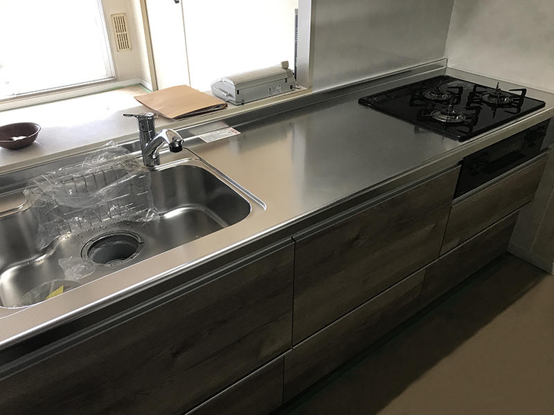 マンションリフォーム完成　キッチン｜滋賀でリフォームするなら匠工房