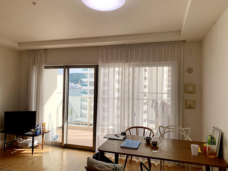 マンションリフォーム施工前　リビング｜滋賀でリフォームするなら匠工房