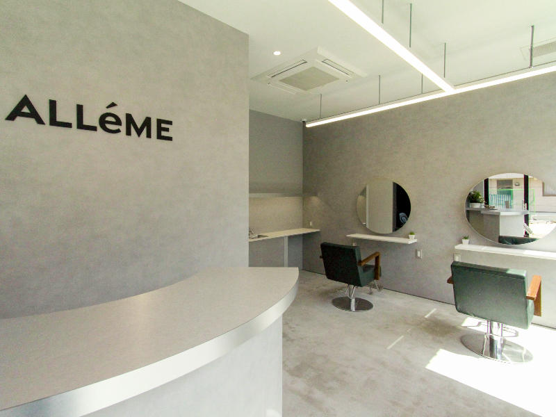 草津市 ALLéME様 店舗リフォーム施工事例