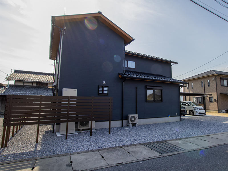 新築フォーセンス完成　外壁｜滋賀で家を建てるなら匠工房