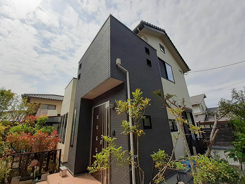 外壁塗装リフォーム施工前　外壁｜滋賀でリフォームするなら匠工房