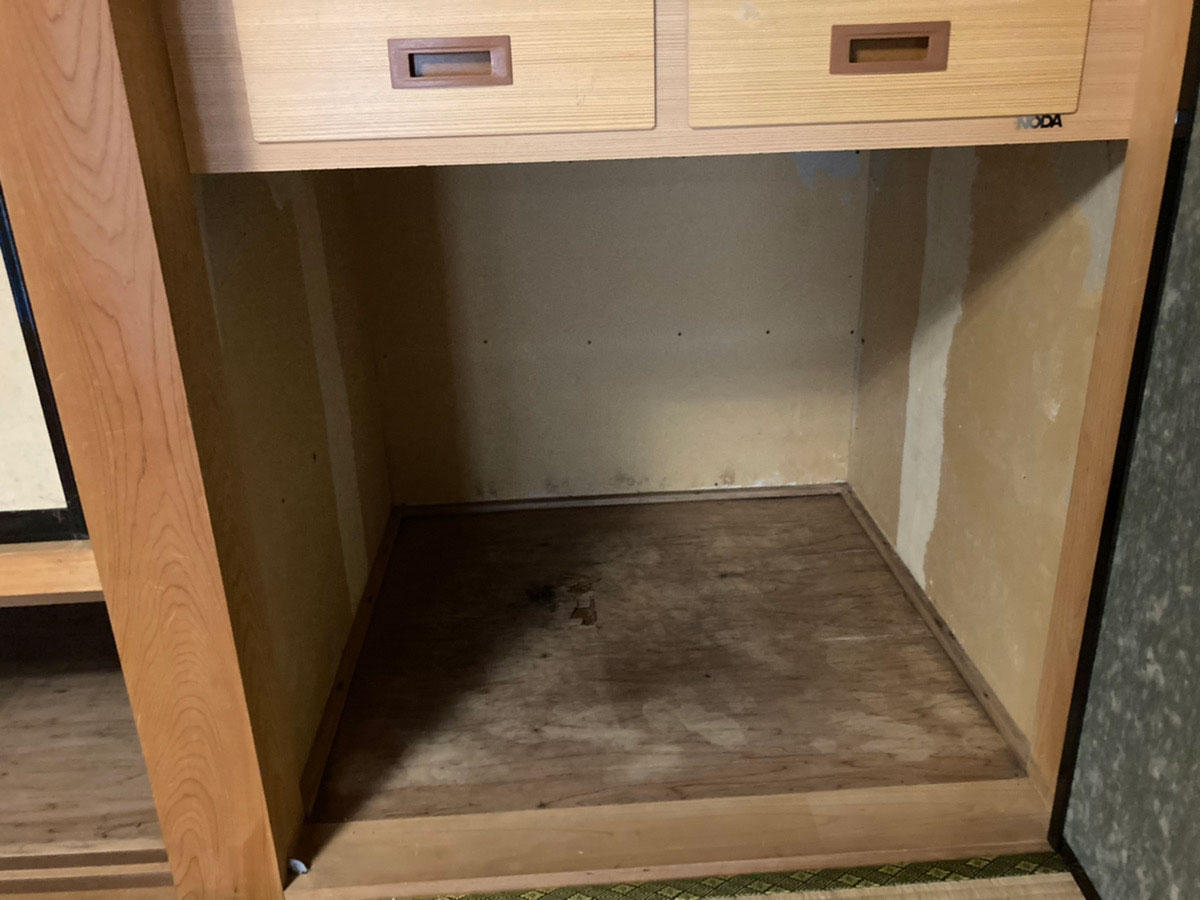 和室リフォーム施工前　押し入れ｜滋賀でリフォームするなら匠工房