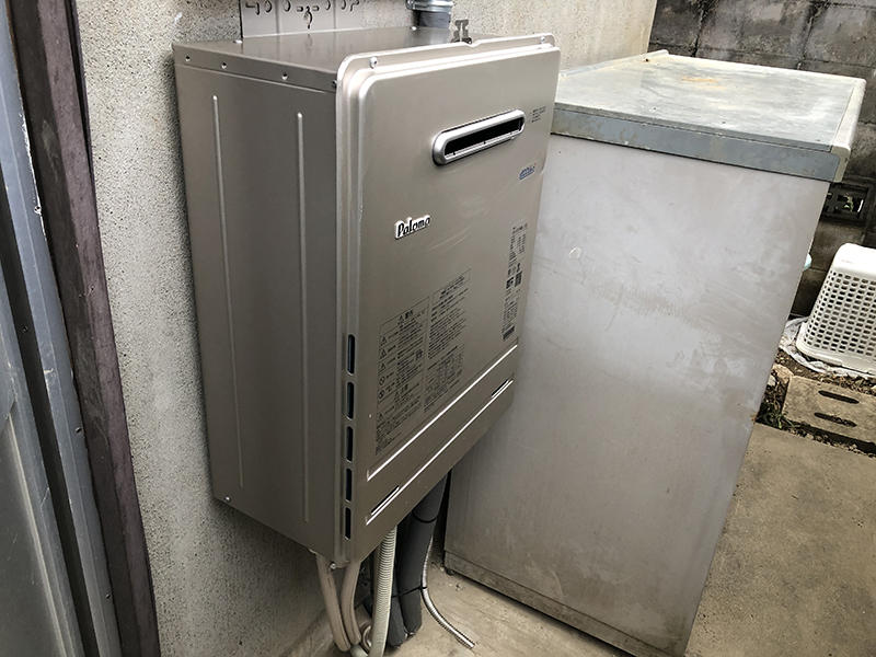 お風呂リフォーム完成　給湯器　パロマ　エコジョーズ｜滋賀でリフォームするなら匠工房