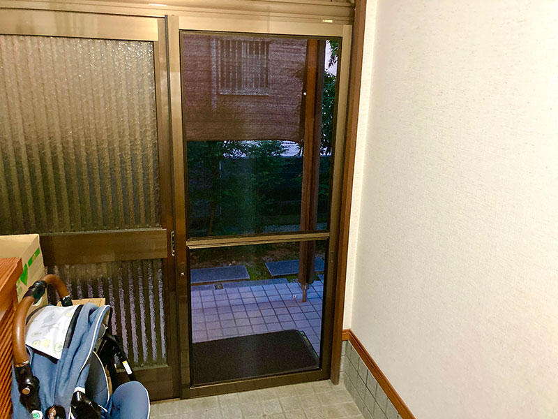 野洲市網戸リフォーム施工事例
