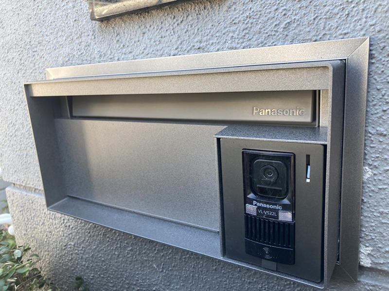 インターホンリフォーム完成　カメラ付きインターホン｜滋賀でリフォームするなら匠工房