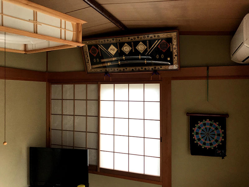 施工前　和室壁