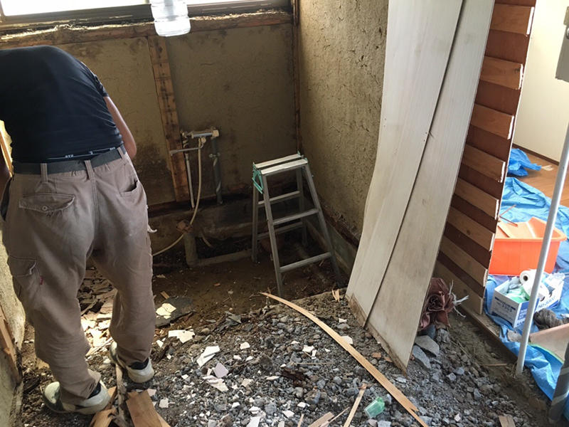 水廻り　施工　事例　滋賀