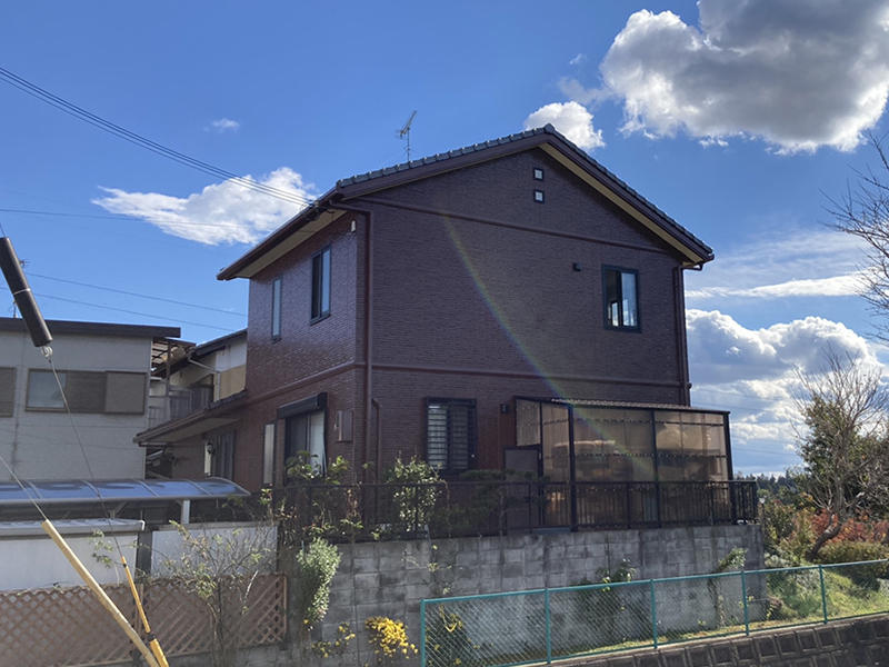 外壁塗装リフォーム完成　外壁：K09-30D｜滋賀でリフォームするなら匠工房