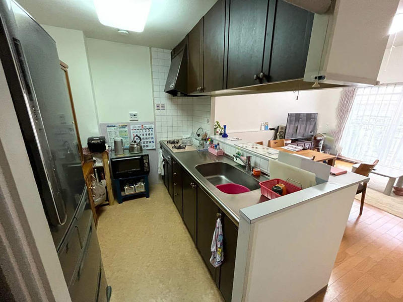 キッチンリフォーム施工前　キッチン｜滋賀でリフォームするなら匠工房