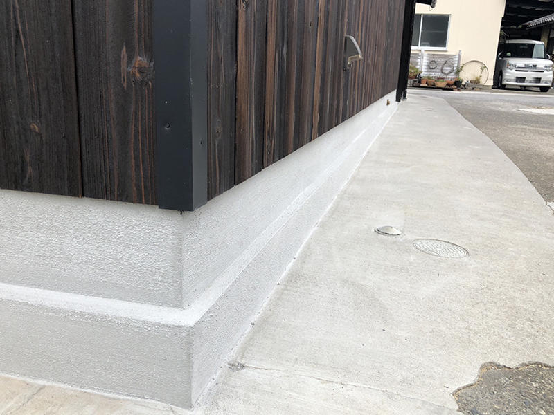 基礎リフォーム完成　基礎・。犬走｜滋賀でリフォームするなら匠工房