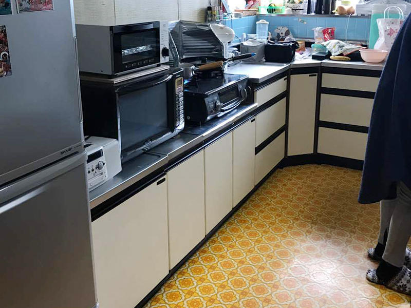 施工前　キッチンスペース