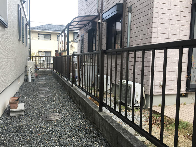 フェンス　クロス　リビング　滋賀