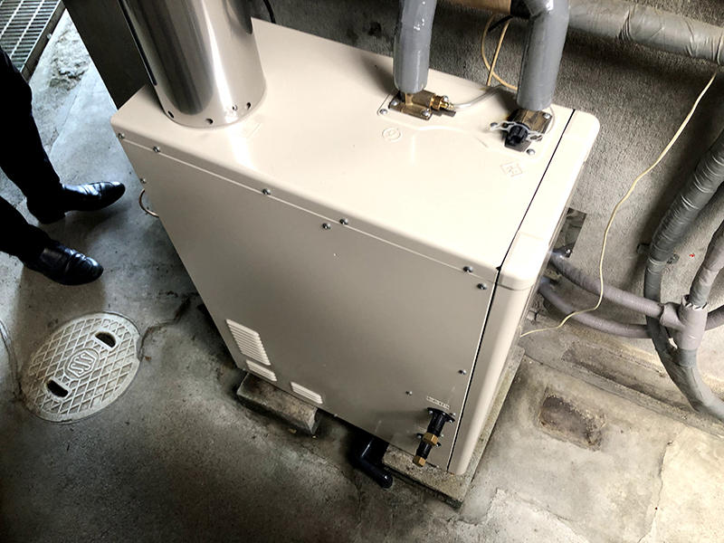 給湯器　ノーリツ　石油給湯器