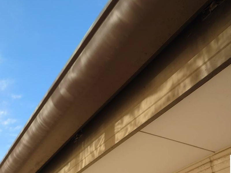 外装リフォーム施工前　雨樋｜滋賀でリフォームするなら匠工房