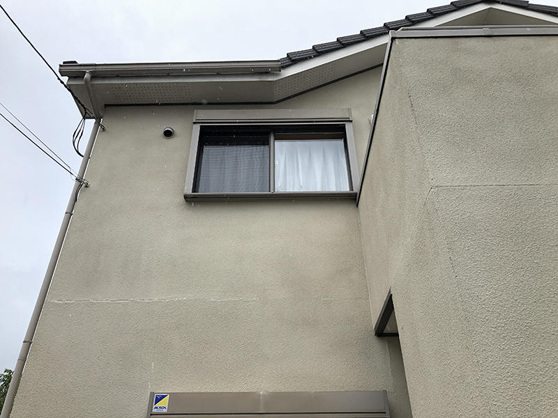 外壁リフォーム施工前　クラック｜滋賀でリフォームするなら匠工房