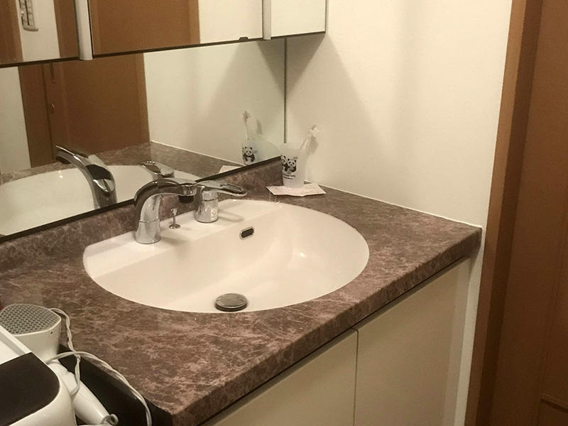 お風呂リフォーム完成 洗面 リクシル ルミシス|滋賀でリフォームするなら匠工房