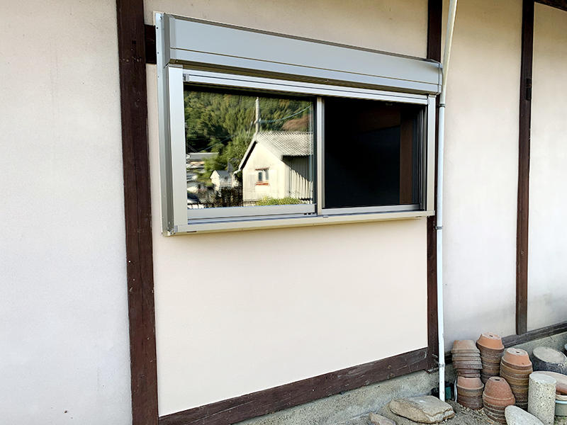 和室リフォーム完成　外壁も既存のように補修｜滋賀でリフォームするなら匠工房