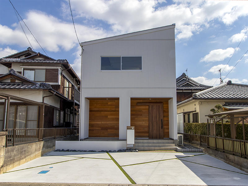 注文住宅新築完成　外観｜滋賀で家を建てるなら匠工房