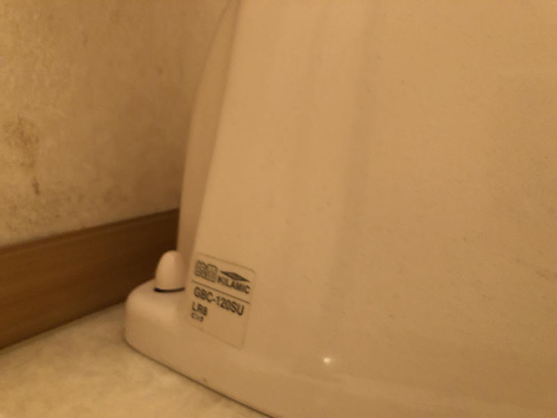 トイレリフォーム施工前　2階トイレ　旧品番：GBC-120SU｜滋賀でリフォームするなら匠工房