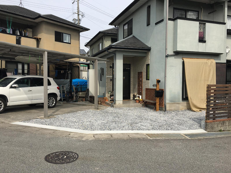 外装　外構　エクステリア　湖南市