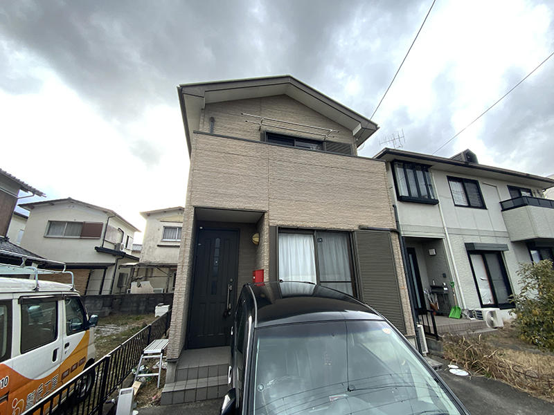 外壁・屋根塗装リフォーム施工前　外壁｜滋賀でリフォームするなら匠工房